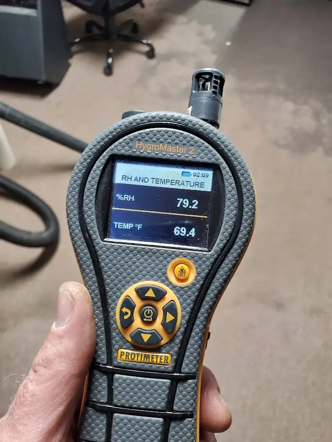 Moisture meter humidity assessment for Mold Remediation & Removal in Oyster Bay